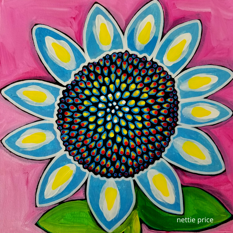 Sunflower 2 Original Acrylic on Canvas